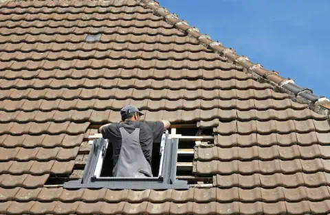 Pose de velux - Île-aux-Moines